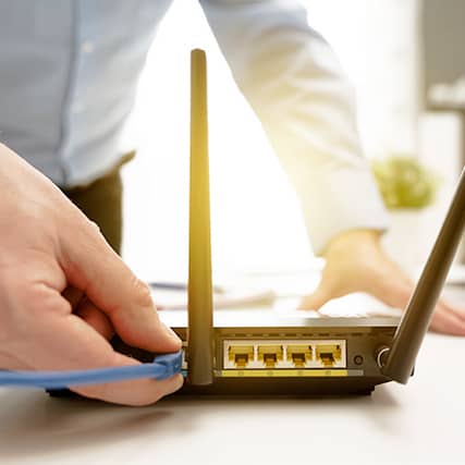 network cabling services Organizing your (home) office IT infrastructure and network cable setup drastically improve your online performance!